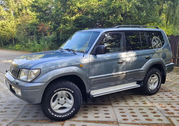 Toyota Land Cruiser cena 59900 przebieg: 214555, rok produkcji 1999 z Kowary małe 781